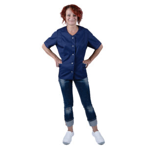 Veste manches courtes femme