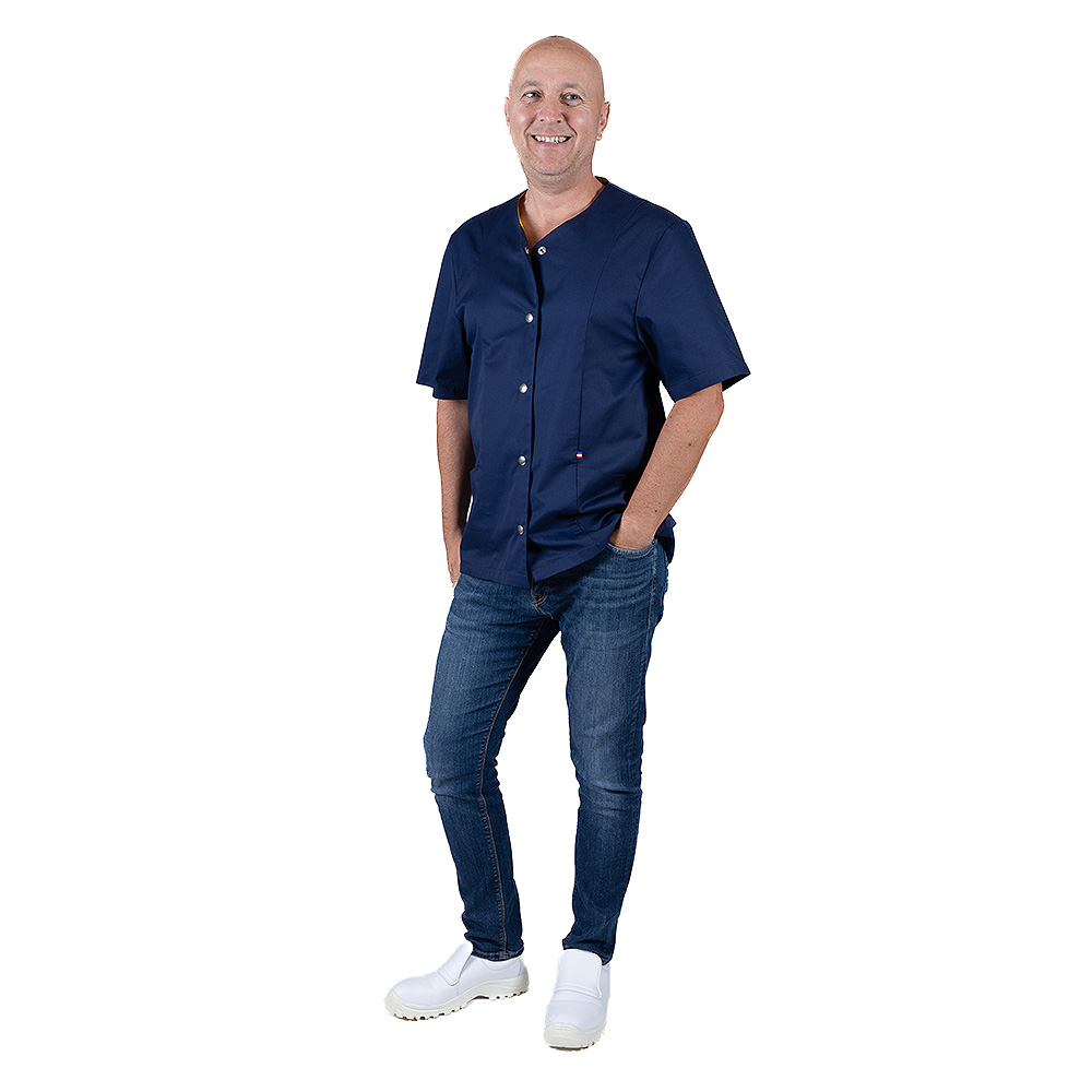 Veste manches courtes homme